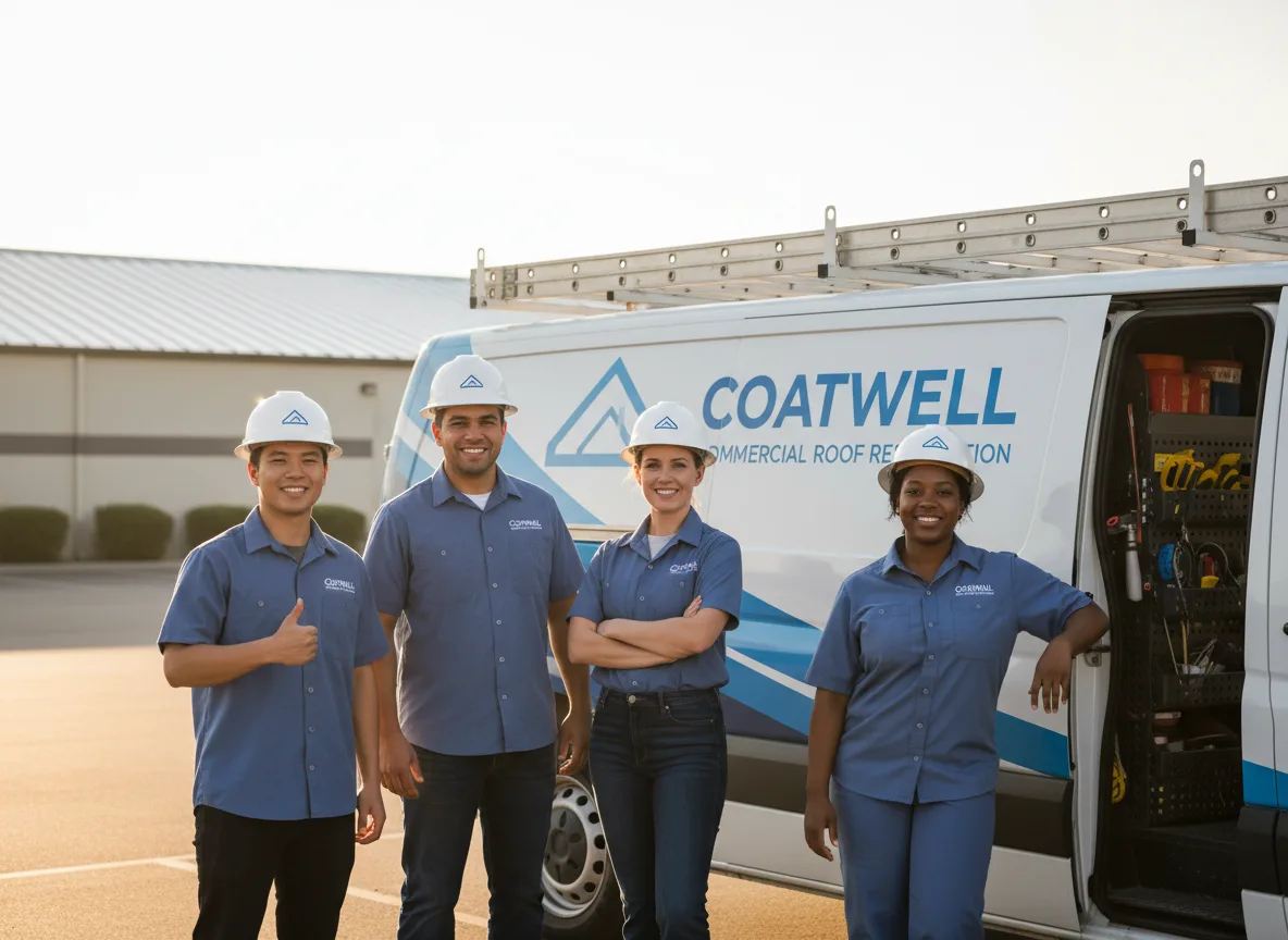 Commercial roof coating company in Harvey, IA